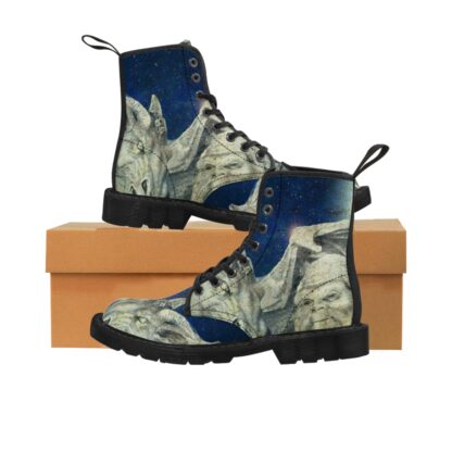 Limited Edition MYTH RUSHMORE - Men's Canvas Boots - Image 2