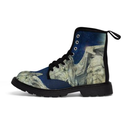 Limited Edition MYTH RUSHMORE - Men's Canvas Boots - Image 3