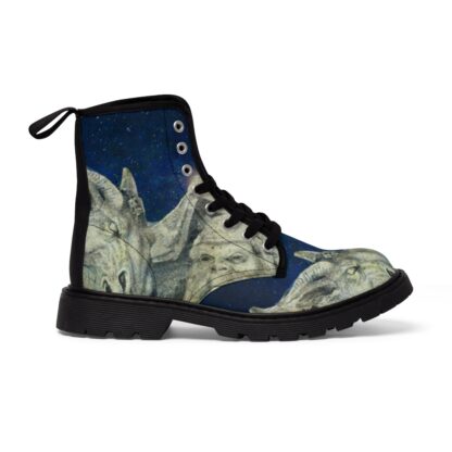 Limited Edition MYTH RUSHMORE - Men's Canvas Boots - Image 6