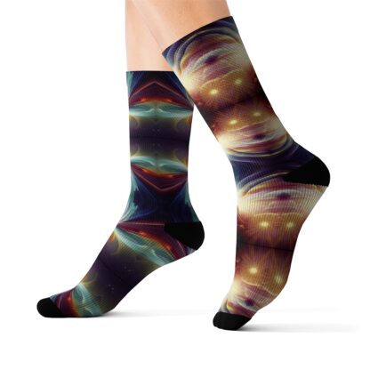 STAR FLOWER III - Sublimation Socks - Image 9