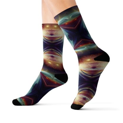 STAR FLOWER I - Sublimation Socks - Image 9