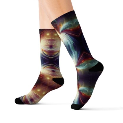 STAR FLOWER II - Sublimation Socks - Image 5