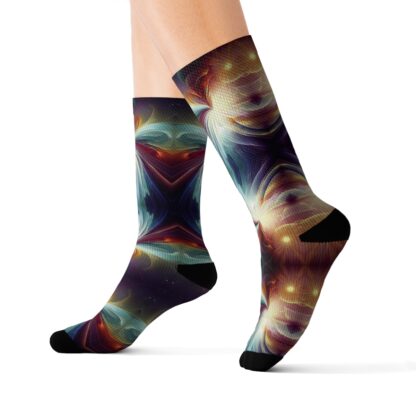 STAR FLOWER III - Sublimation Socks - Image 5