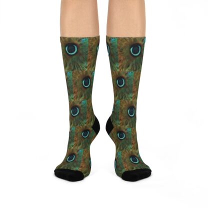 PEACOCK EYE - Cushioned Crew Socks - Image 2