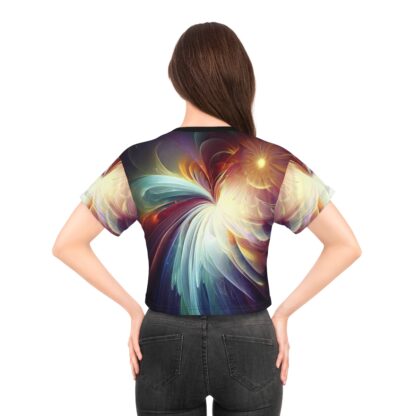 STAR FLOWER  - Crop Tee (AOP) - Image 8