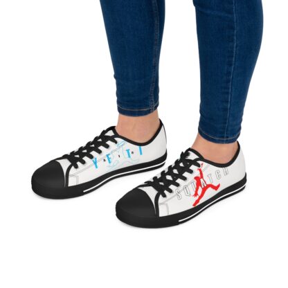 "AIR Squatch - AIR Yeti" Women's Low Top Sneakers - Image 8