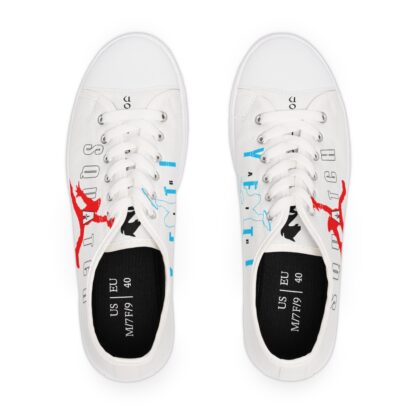 "AIR Squatch - AIR Yeti" Women's Low Top Sneakers - Image 14