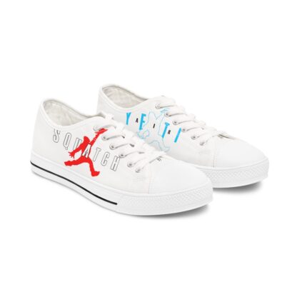 AIR Squatch - AIR Yeti Women's Low Top Sneakers - Image 9