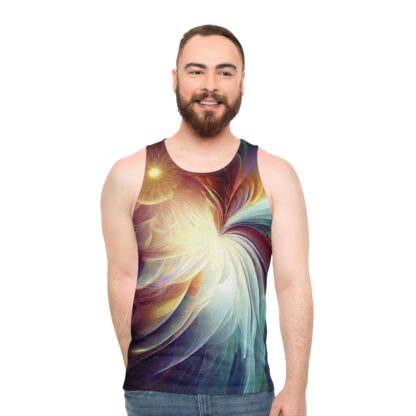 STAR FLOWER - Unisex Tank Top (AOP) - Image 4