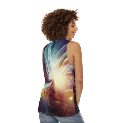 STAR FLOWER - Unisex Tank Top (AOP) - Image 7