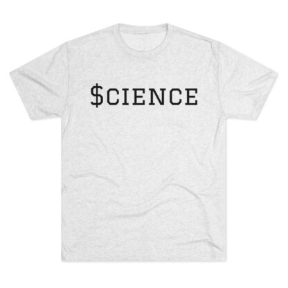 $cience - Unisex Tri-Blend Crew Tee - Image 2