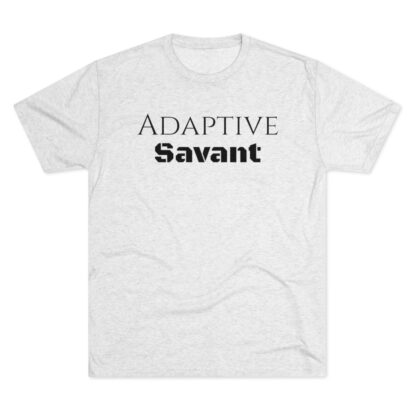 Adaptive Savant - Unisex Tri-Blend Crew Tee - Image 5