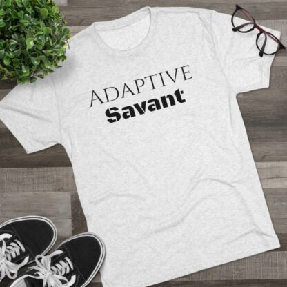 Adaptive Savant - Unisex Tri-Blend Crew Tee - Image 7