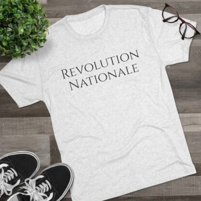 Revolution Nationale - Unisex Tri-Blend Crew Tee - Image 7