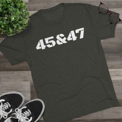 45&47 - Unisex Tri-Blend Crew Tee - Image 15