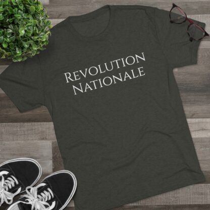 Revolution Nationale - Unisex Tri-Blend Crew Tee - Image 15