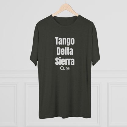 Tango Delta Sierra Cure - Unisex Tri-Blend Crew Tee - Image 16