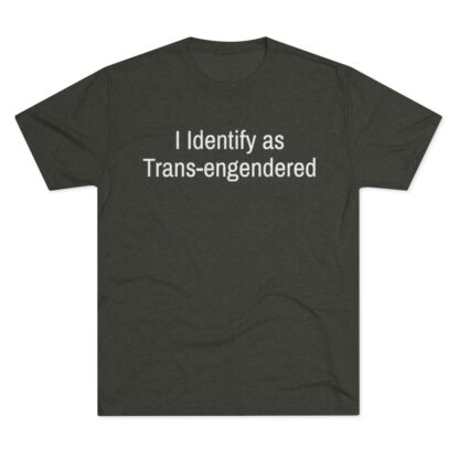 i identify - Unisex Tri-Blend Crew Tee - Image 9