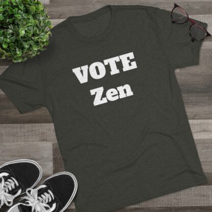 VOTE Zen - Unisex Tri-Blend Crew Tee - Image 15