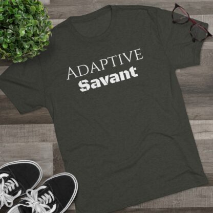 Adaptive Savant - Unisex Tri-Blend Crew Tee - Image 15