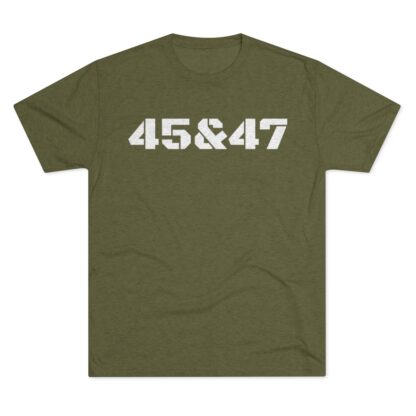 45&47 - Unisex Tri-Blend Crew Tee - Image 17