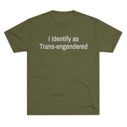 i identify - Unisex Tri-Blend Crew Tee - Image 13