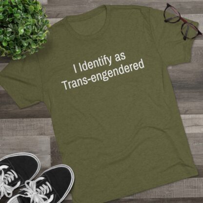 i identify - Unisex Tri-Blend Crew Tee - Image 15