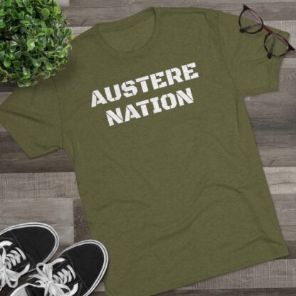 AUSTERE NATION - Unisex Tri-Blend Crew Tee