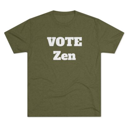 VOTE Zen - Unisex Tri-Blend Crew Tee - Image 17