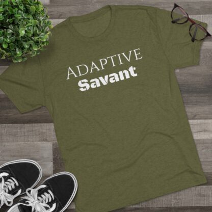 Adaptive Savant - Unisex Tri-Blend Crew Tee - Image 19