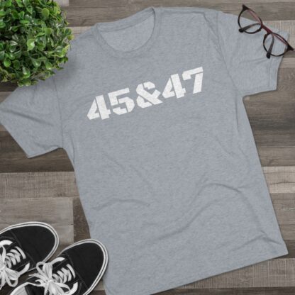 45&47 - Unisex Tri-Blend Crew Tee