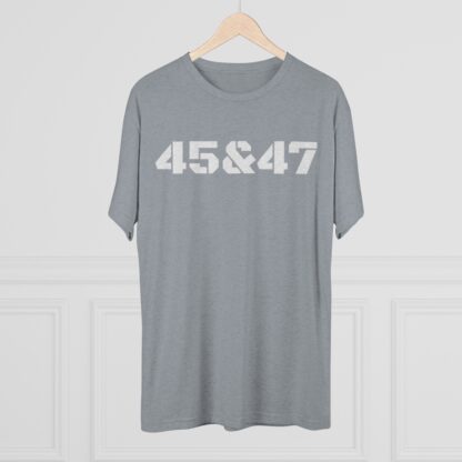 45&47 - Unisex Tri-Blend Crew Tee - Image 4