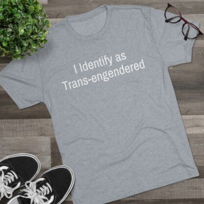 i identify - Unisex Tri-Blend Crew Tee - Image 27