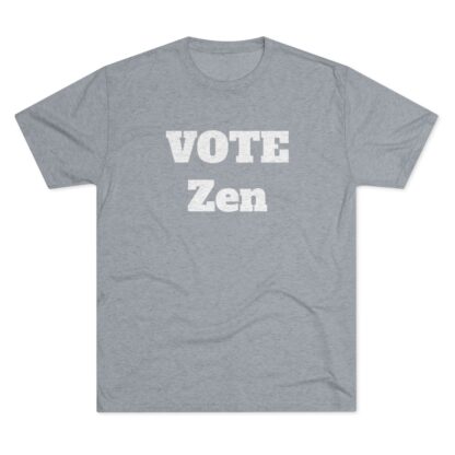 VOTE Zen - Unisex Tri-Blend Crew Tee - Image 25