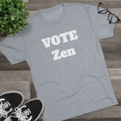 VOTE Zen - Unisex Tri-Blend Crew Tee - Image 27