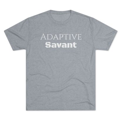 Adaptive Savant - Unisex Tri-Blend Crew Tee - Image 25