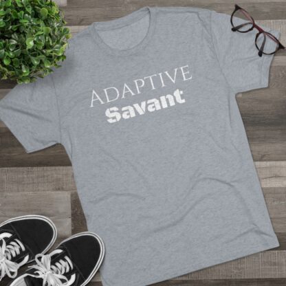 Adaptive Savant - Unisex Tri-Blend Crew Tee - Image 27