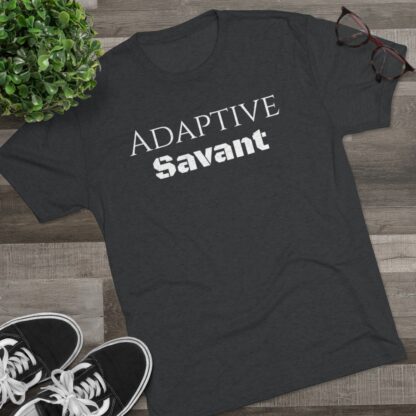 Adaptive Savant - Unisex Tri-Blend Crew Tee - Image 11