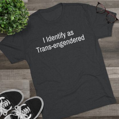 i identify - Unisex Tri-Blend Crew Tee