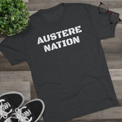 AUSTERE NATION - Unisex Tri-Blend Crew Tee - Image 11