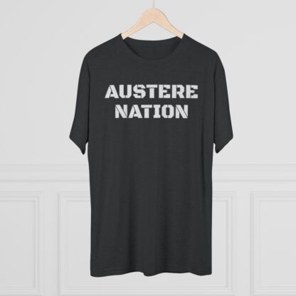 AUSTERE NATION - Unisex Tri-Blend Crew Tee - Image 12