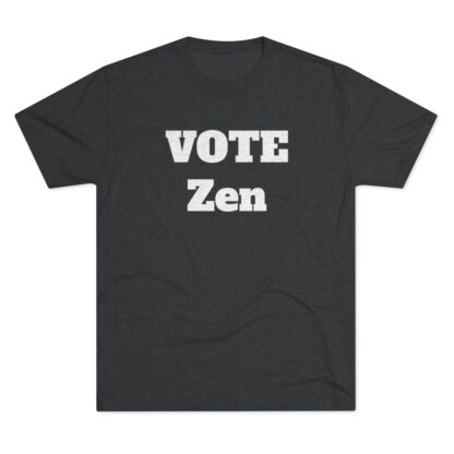 VOTE Zen - Unisex Tri-Blend Crew Tee - Image 9