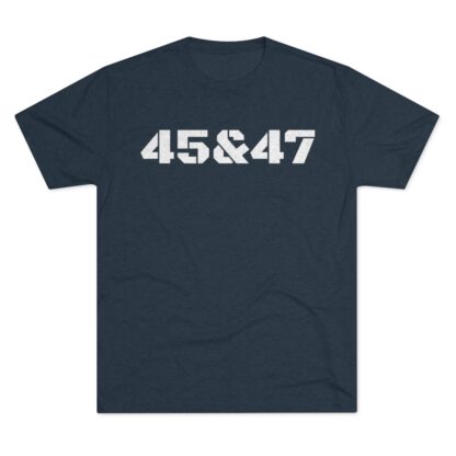 45&47 - Unisex Tri-Blend Crew Tee - Image 25