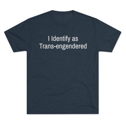 i identify - Unisex Tri-Blend Crew Tee - Image 21