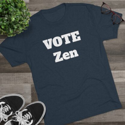 VOTE Zen - Unisex Tri-Blend Crew Tee - Image 23