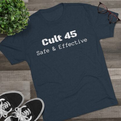 Cult 45 S&E - Unisex Tri-Blend Crew Tee - Image 23