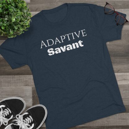 Adaptive Savant - Unisex Tri-Blend Crew Tee - Image 23