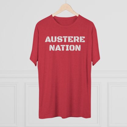 AUSTERE NATION - Unisex Tri-Blend Crew Tee - Image 32