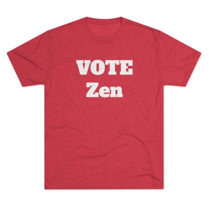 VOTE Zen - Unisex Tri-Blend Crew Tee - Image 29