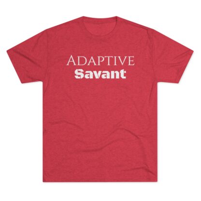 Adaptive Savant - Unisex Tri-Blend Crew Tee - Image 29